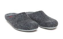 Gottstein Hausschuhe Magicfelt 701 (100% Wolle) anthrazitgrau (Größe 36-42)